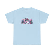 Pastel Snowman Unisex Heavy Cotton Tee