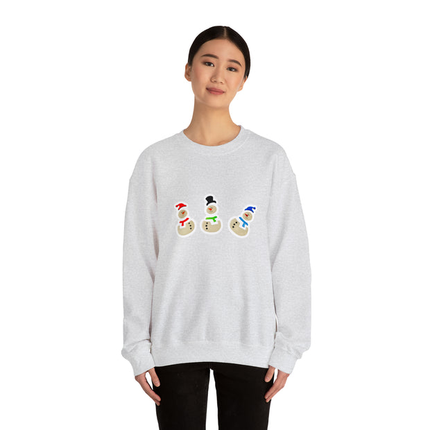 Snowmen Unisex Heavy Blend™ Crewneck Sweatshirt