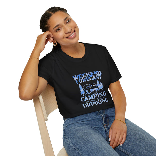 Weekend Forecast Unisex Softstyle T-Shirt