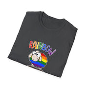 Rainbow Sheep Unisex Softstyle T-Shirt