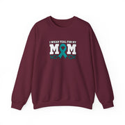 Teal for Mom Unisex Heavy Blend™ Crewneck Sweatshirt