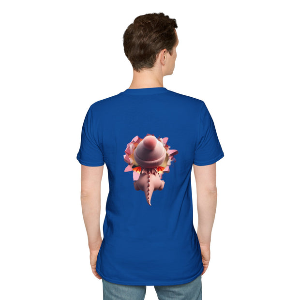 Valentines Dragon 2 Sided Unisex Softstyle T-Shirt