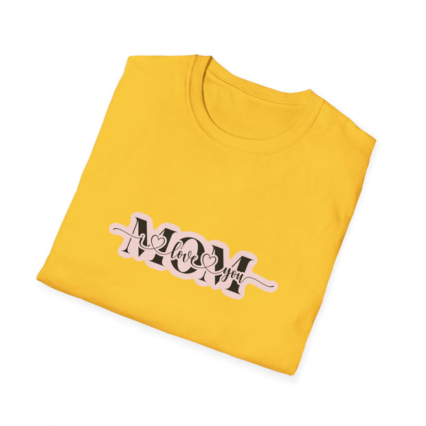 I Love You Mom Unisex Softstyle T-Shirt
