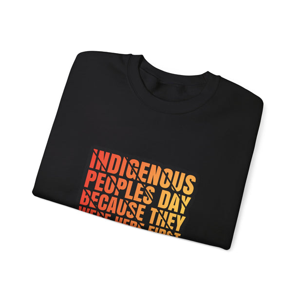 Indigenous Peoples Day Unisex Heavy Blend™ Crewneck Sweatshirt