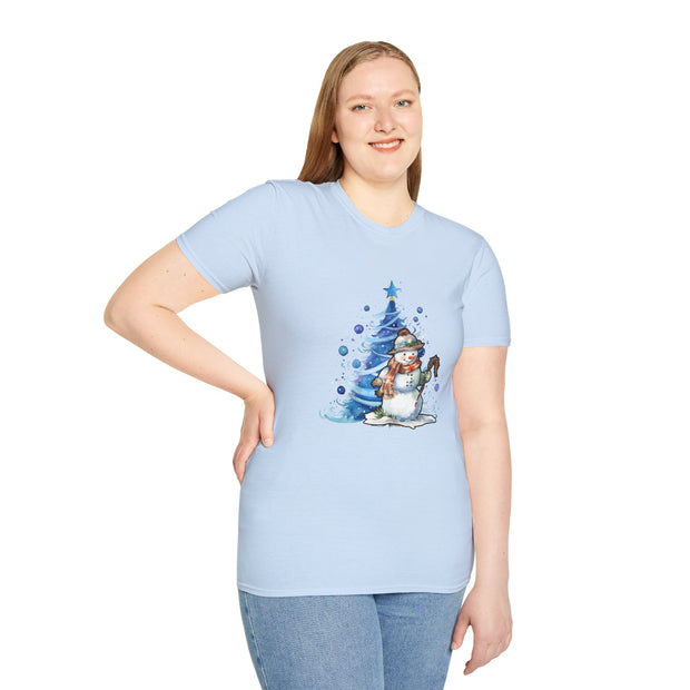 Snowman Unisex Softstyle T-Shirt