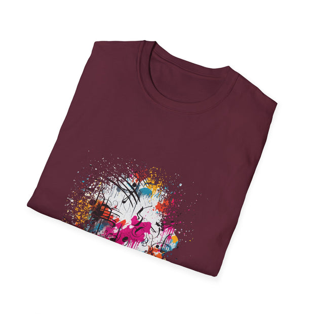 Musical Splash Unisex Softstyle T-Shirt
