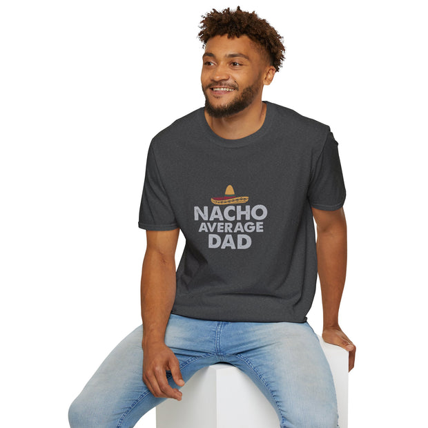 Nacho Average Dad Unisex Softstyle T-Shirt