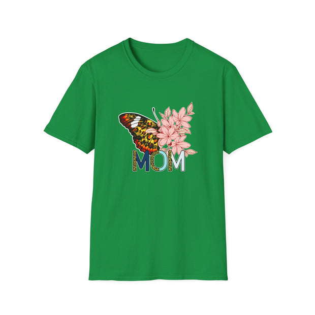 Butterfly Mom Unisex Softstyle T-Shirt