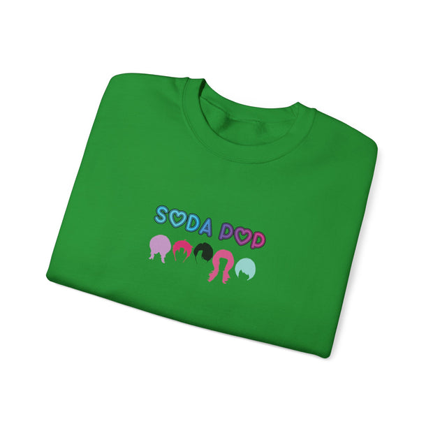 Soda Pop Crewneck Sweatshirt | Unisex Comfortable Top, Gift for Fathers Day, Cozy Fashion, Casual and Trendy Wear