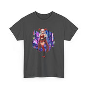 Anime Female Demon Unisex Heavy Cotton Tee