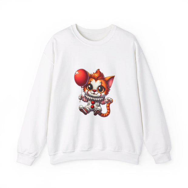Horror Movie Cats Unisex Heavy Blend™ Crewneck Sweatshirt