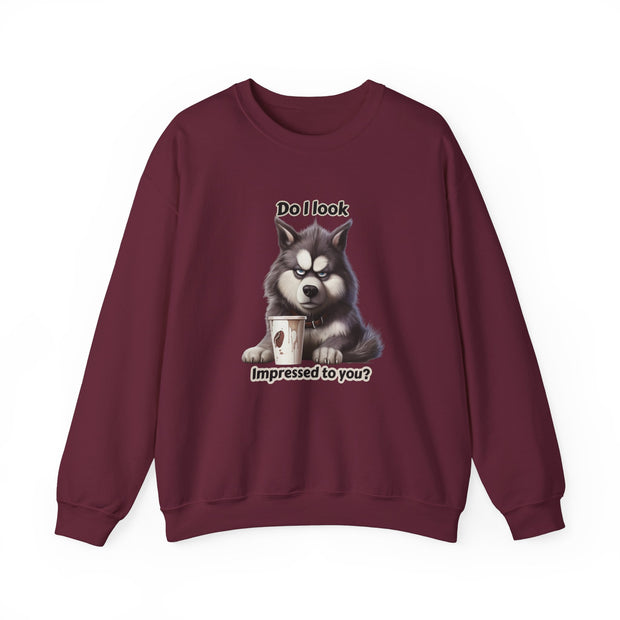 Grumpy Dog Unisex Heavy Blend™ Crewneck Sweatshirt