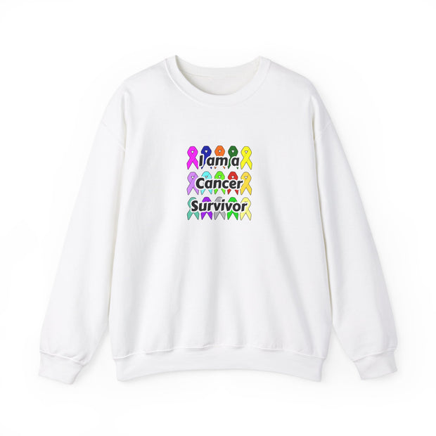 Cancer Survivor Unisex Heavy Blend™ Crewneck Sweatshirt