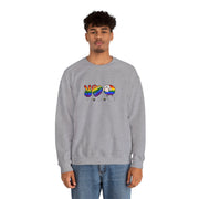 Peace Love Pride Unisex Heavy Blend™ Crewneck Sweatshirt
