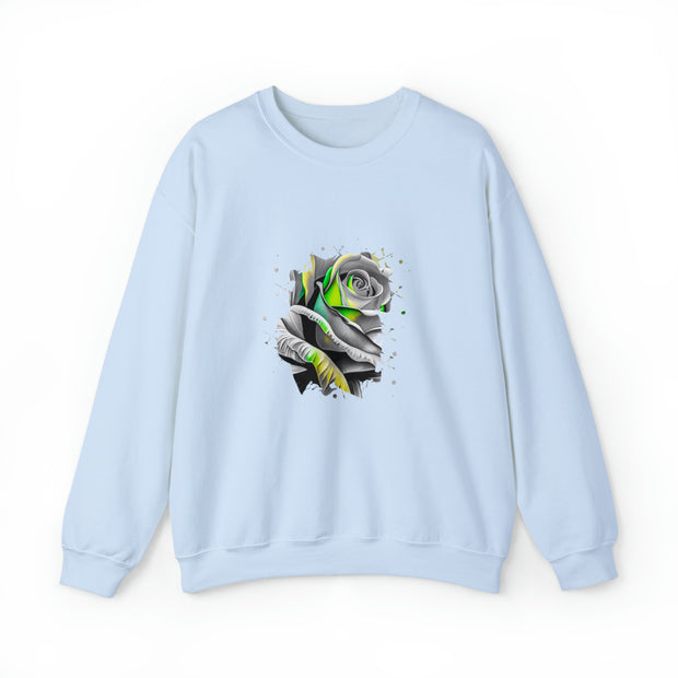 Rose Unisex Heavy Blend™ Crewneck Sweatshirt