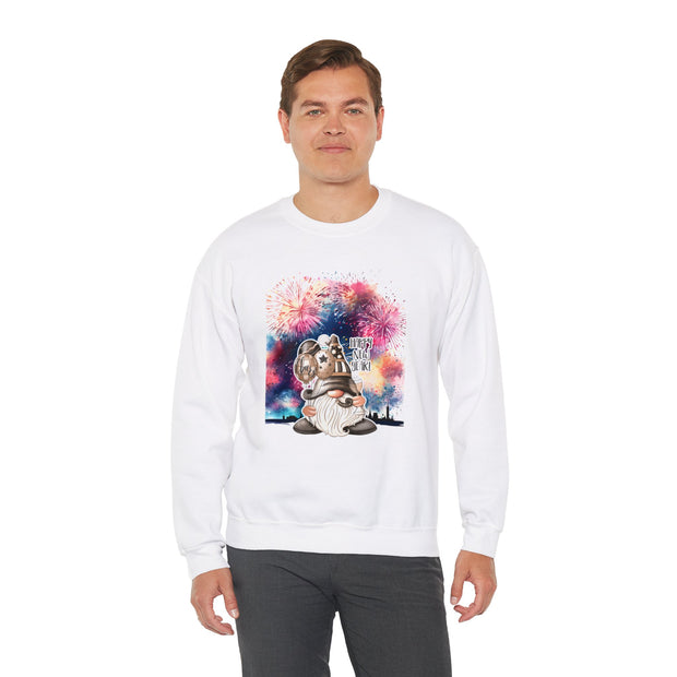 Gnome New Year Unisex Heavy Blend™ Crewneck Sweatshirt