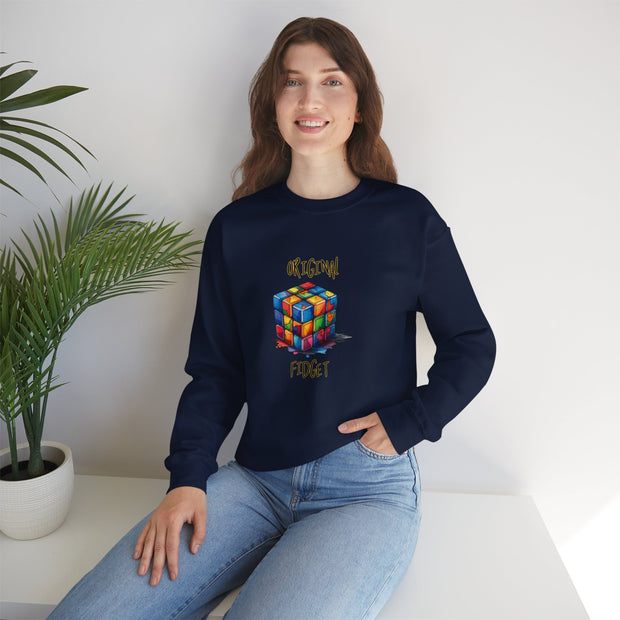 Rubik Cube Unisex Heavy Blend™ Crewneck Sweatshirt