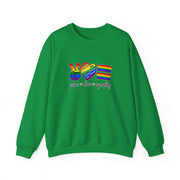 Peace Love Equality Unisex Heavy Blend™ Crewneck Sweatshirt