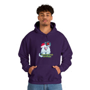 Christmas cat Unisex Heavy Blend™ Hooded Sweatshirt