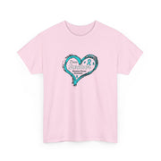 Ovarian Cancer Survivor Unisex Heavy Cotton Tee