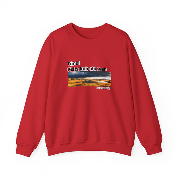 Tánsi Cree Saskatchewan Unisex Heavy Blend™ Crewneck Sweatshirt