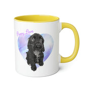 Puppy Love Accent Mugs, 11oz