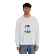 Christmas cat Unisex Heavy Blend™ Crewneck Sweatshirt