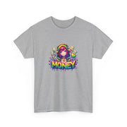 Graffiti Anime Girls Unisex Heavy Cotton Tee