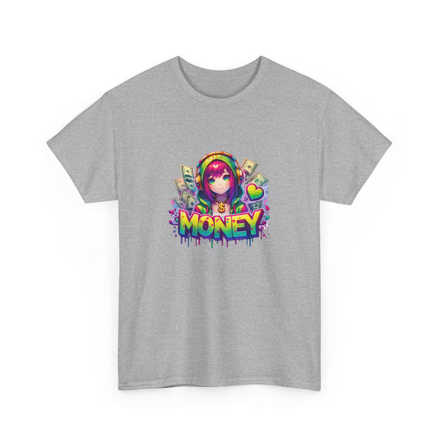 Graffiti Anime Girls Unisex Heavy Cotton Tee