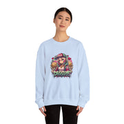 Graffiti Anime Girls Unisex Heavy Blend™ Crewneck Sweatshirt