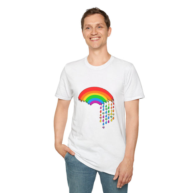 Raining Pride Unisex Softstyle T-Shirt