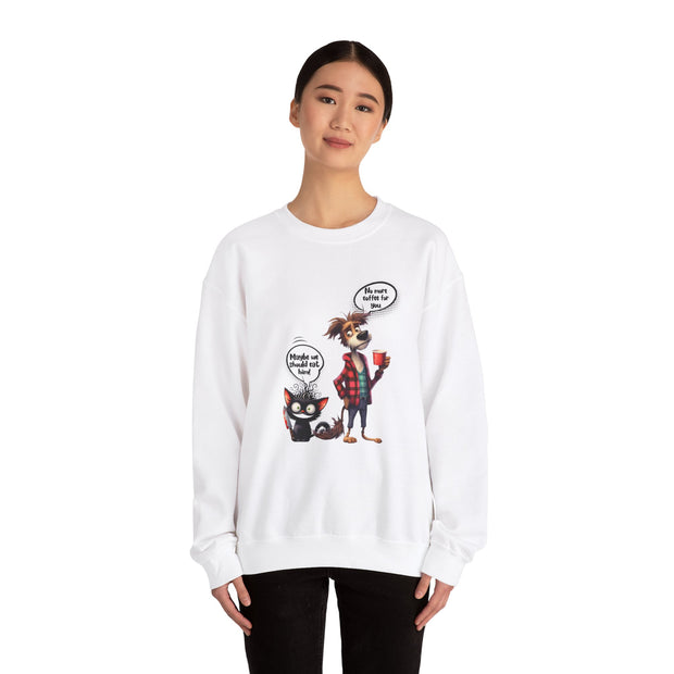 They Eat What Unisex Heavy Blend™ Crewneck Sweatshirt
