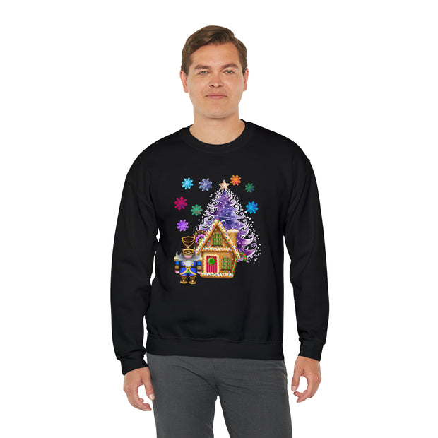 Gnome Nutcracker Unisex Heavy Blend™ Crewneck Sweatshirt