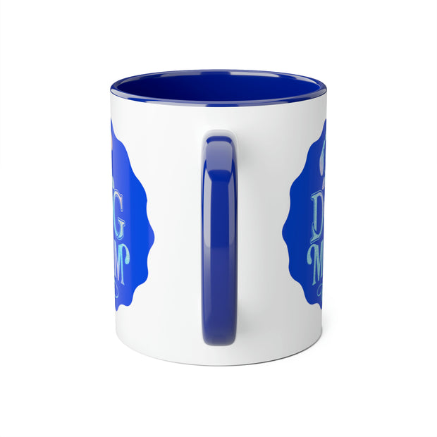 Dog Mom Accent Mugs, 11oz