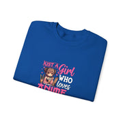 Just a Girl Unisex Heavy Blend™ Crewneck Sweatshirt