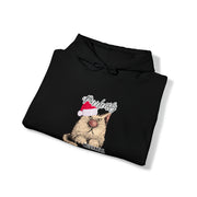 Christmas cat Unisex Heavy Blend™ Hooded Sweatshirt