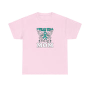 I Wear Teal Unisex Heavy Cotton Tee