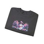 Pastel Snowman Unisex Heavy Blend™ Crewneck Sweatshirt