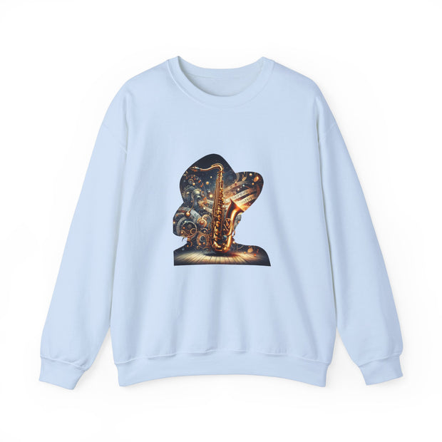 Saxophone Unisex Heavy Blend™ Crewneck Sweatshirt