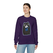 Christmas cat Unisex Heavy Blend™ Crewneck Sweatshirt