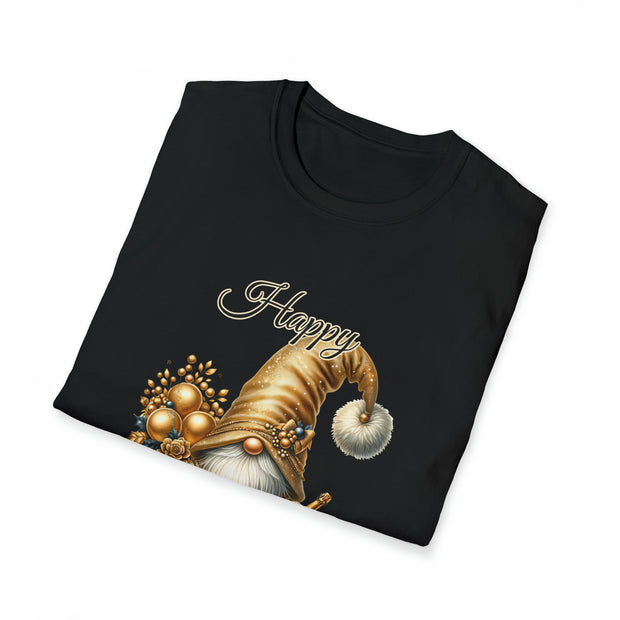 Gnome New Year Unisex Softstyle T-Shirt