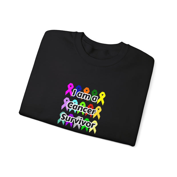 Cancer Survivor Unisex Heavy Blend™ Crewneck Sweatshirt