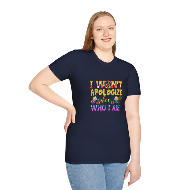 I won’t Apologize Unisex Softstyle T-Shirt