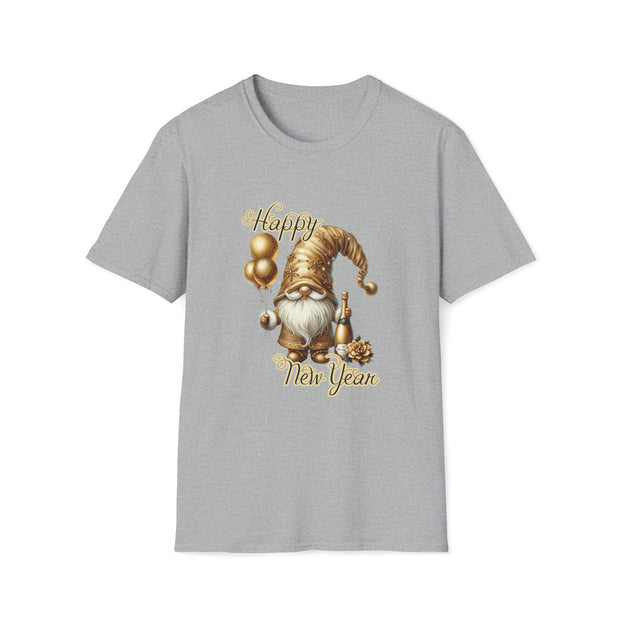 Gnome New Year Unisex Softstyle T-Shirt