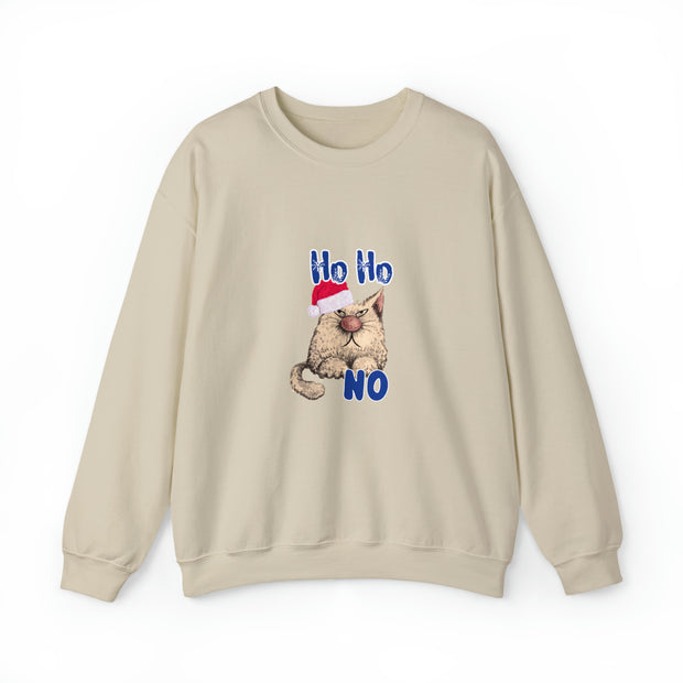 Christmas cat Unisex Heavy Blend™ Crewneck Sweatshirt