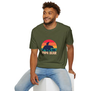 Papa Bear Unisex Softstyle T-Shirt