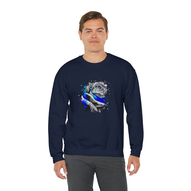 Rose Unisex Heavy Blend™ Crewneck Sweatshirt