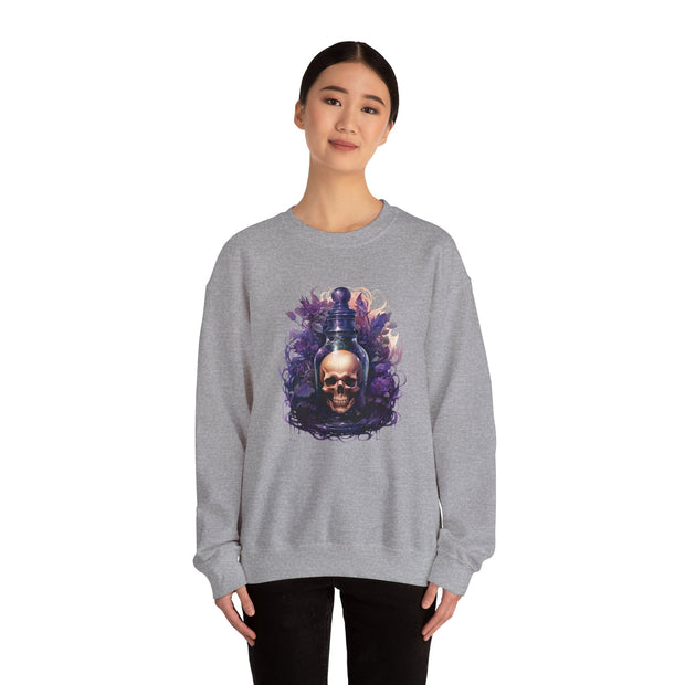 Bottled Skull Unisex Heavy Blend™ Crewneck Sweatshirt