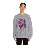 Anime Female Demon Unisex Heavy Blend™ Crewneck Sweatshirt