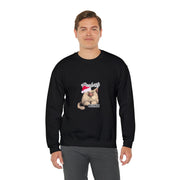 Christmas cat Unisex Heavy Blend™ Crewneck Sweatshirt